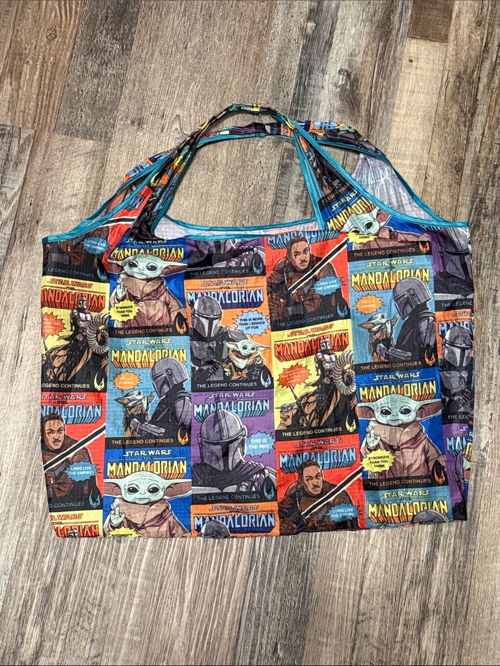 Star Wars The Mandalorian Graphic Tote Bag